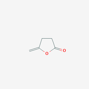 molecular formula C5H6O2 B154411 gamma-Methylene-gamma-butyrolactone CAS No. 10008-73-8