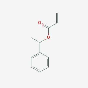molecular formula C11H12O2 B15441151 1-Phenylethyl prop-2-enoate CAS No. 66671-37-2