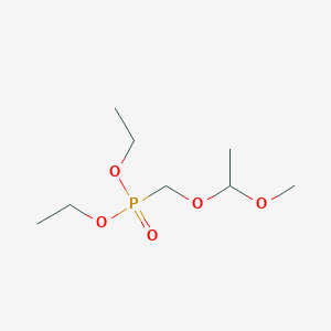 molecular formula C8H19O5P B15441166 Diethyl [(1-methoxyethoxy)methyl]phosphonate CAS No. 70080-14-7