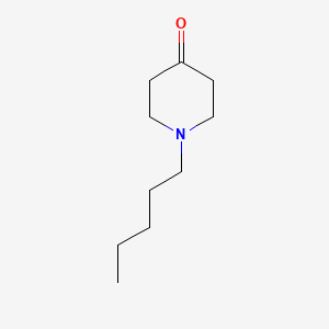molecular formula C10H19NO B15441305 1-Pentylpiperidin-4-one CAS No. 72544-07-1