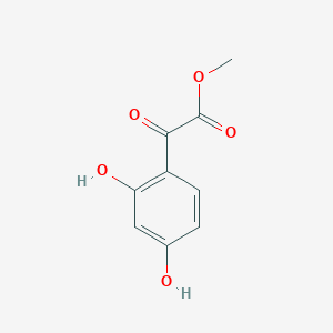 molecular formula C9H8O5 B15441456 Methyl 2,4-dihydroxyphenylglycolate CAS No. 67828-37-9