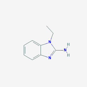 molecular formula C9H11N3 B154415 1-Ethyl-1H-benzoimidazol-2-ylamine CAS No. 1622-58-8