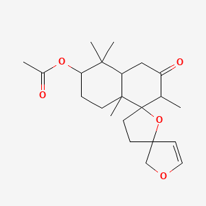 molecular formula C22H32O5 B15441685 Precalyone CAS No. 71641-11-7