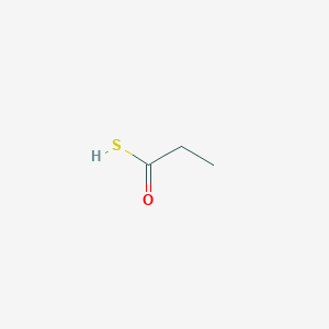molecular formula C3H6OS B154417 Propanethioic acid CAS No. 1892-31-5