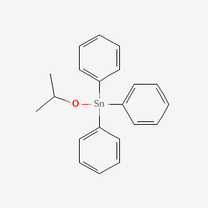 molecular formula C21H22OSn B15441794 Triphenyl[(propan-2-yl)oxy]stannane CAS No. 65809-33-8