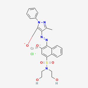 molecular formula C24H23ClCrN5O6S B15441890 Einecs 272-622-2 CAS No. 68900-72-1