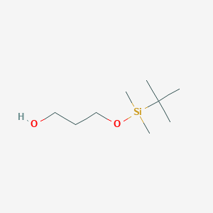 molecular formula C9H22O2Si B015442 3-((tert-Butyldimethylsilyl)oxy)propan-1-ol CAS No. 73842-99-6