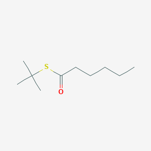 molecular formula C10H20OS B15442182 S-tert-Butyl hexanethioate CAS No. 71385-32-5