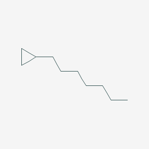 molecular formula C10H20 B15442299 Heptyl-cyclopropane CAS No. 72436-87-4