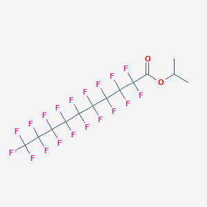 molecular formula C13H7F19O2 B15442332 Propan-2-yl nonadecafluorodecanoate CAS No. 71356-37-1