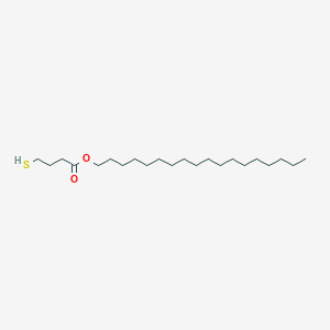 molecular formula C22H44O2S B15442385 Octadecyl 4-sulfanylbutanoate CAS No. 65796-90-9