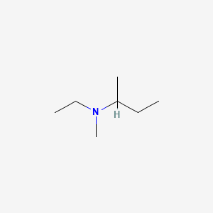 molecular formula C7H17N B15442386 N-Ethyl-N-methylbutan-2-amine CAS No. 66225-41-0