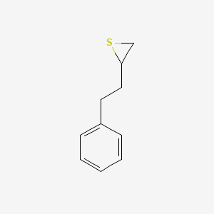 molecular formula C10H12S B15442693 2-(2-Phenylethyl)thiirane CAS No. 65674-08-0
