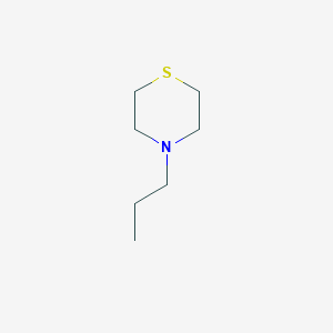 molecular formula C7H15NS B15442749 4-Propylthiomorpholine CAS No. 72662-77-2