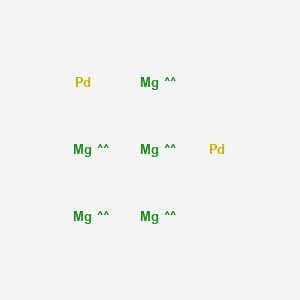 molecular formula Mg5Pd2 B15442960 Magnesium--palladium (5/2) CAS No. 66103-97-7