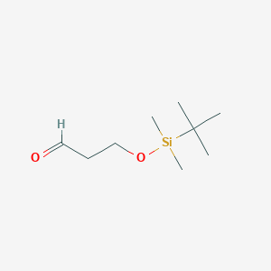 B015443 3-[(Tert-butyldimethylsilyl)oxy]-1-propanal CAS No. 89922-82-7