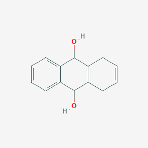 molecular formula C14H14O2 B15443102 1,4,9,10-Tetrahydroanthracene-9,10-diol CAS No. 67446-39-3