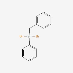 molecular formula C13H12Br2Sn B15443143 Benzyl-dibromo-phenyl-stannane CAS No. 70335-33-0