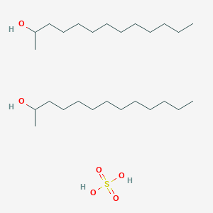 molecular formula C26H58O6S B15443195 Sulfuric acid;tridecan-2-ol CAS No. 65624-93-3