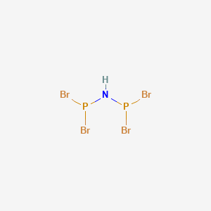 molecular formula Br4HNP2 B15443266 Imidodiphosphorous tetrabromide CAS No. 65392-91-8