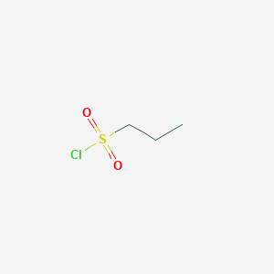 molecular formula C3H7ClO2S B154433 1-Propanesulfonyl chloride CAS No. 10147-36-1