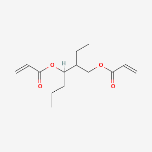 molecular formula C14H22O4 B15443304 2-Ethyl-1,3-hexanediol diacrylate CAS No. 67905-08-2