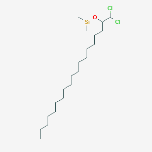 molecular formula C21H43Cl2OSi B15443395 CID 22214429 