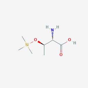 molecular formula C7H17NO3Si B15443431 O-(Trimethylsilyl)-L-threonine CAS No. 67552-96-9