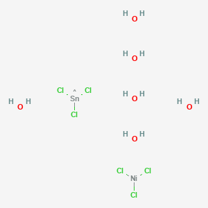 molecular formula Cl6H12NiO6Sn B15443444 CID 78063613 