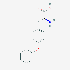 molecular formula C15H21NO3 B15443634 O-Cyclohexyl-L-tyrosine CAS No. 67521-56-6