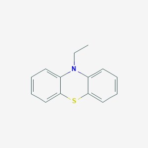 molecular formula C14H13NS B154437 10-Ethylphenothiazine CAS No. 1637-16-7