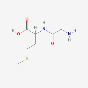 molecular formula C7H14N2O3S B154438 Glycylmethionine CAS No. 1999-34-4