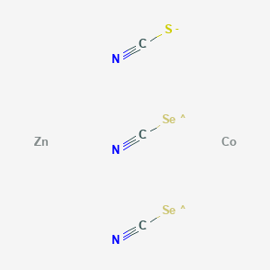 molecular formula C3CoN3SSe2Zn- B15443843 Pubchem_71380142 CAS No. 64294-58-2