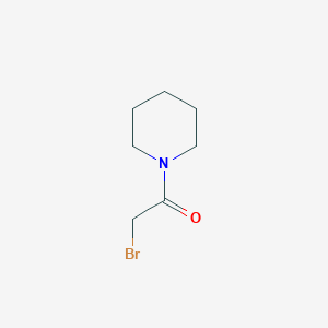molecular formula C7H12BrNO B154447 1-(Bromoacetyl)piperidine CAS No. 1796-25-4