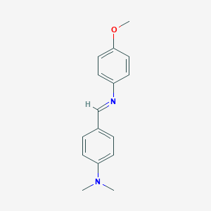 molecular formula C16H18N2O B154448 p-Dimethylaminobenzylidene p-anisidine CAS No. 1749-04-8