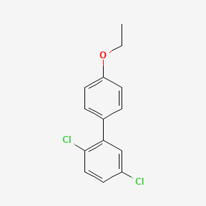 molecular formula C14H12Cl2O B15445085 2,5-Dichloro-4'-ethoxy-1,1'-biphenyl CAS No. 64541-26-0