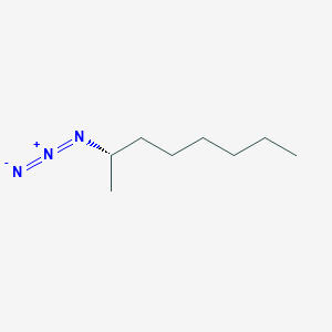 molecular formula C8H17N3 B15445107 Octane, 2-azido-, (2S)- CAS No. 63493-25-4