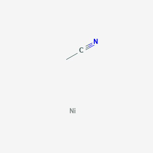 molecular formula C2H3NNi B15445278 Acetonitrile--nickel (1/1) CAS No. 65532-41-4