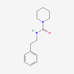 molecular formula C14H20N2O B15445414 n-(2-Phenylethyl)piperidine-1-carboxamide CAS No. 65535-84-4