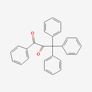 molecular formula C27H20O2 B15445440 Tetraphenylpropane-1,2-dione CAS No. 63583-43-7