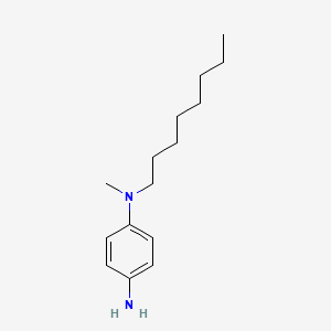 molecular formula C15H26N2 B15445479 N~1~-Methyl-N~1~-octylbenzene-1,4-diamine CAS No. 63347-55-7