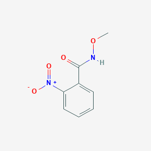 molecular formula C8H8N2O4 B15445498 N-Methoxy-2-nitrobenzamide CAS No. 63133-13-1