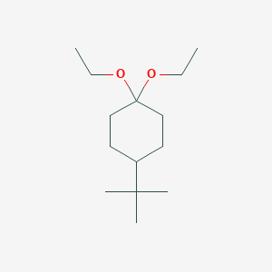 molecular formula C14H28O2 B154456 4-tert-Butylcyclohexanone diethyl acetal CAS No. 1900-58-9