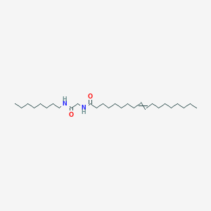 molecular formula C28H54N2O2 B15445859 N-[2-(octylamino)-2-oxoethyl]octadec-9-enamide CAS No. 64890-72-8