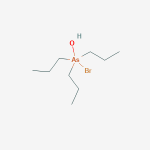 molecular formula C9H22AsBrO B15445895 Bromo(tripropyl)-lambda~5~-arsanol CAS No. 62964-82-3