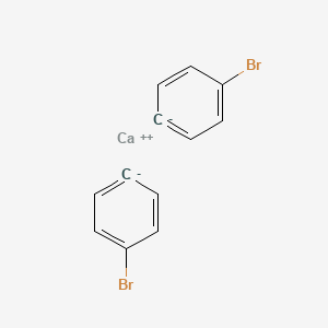 molecular formula C12H8Br2Ca B15445938 calcium;bromobenzene CAS No. 64661-09-2