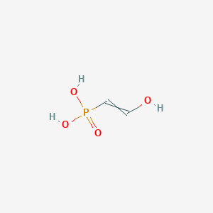 molecular formula C2H5O4P B15446039 (2-Hydroxyethenyl)phosphonic acid CAS No. 65195-41-7