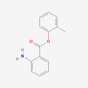 molecular formula C14H13NO2 B15446085 2-Methylphenyl 2-aminobenzoate CAS No. 63947-57-9