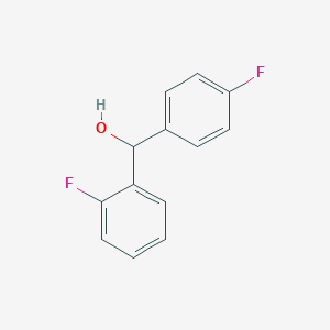 molecular formula C13H10F2O B154461 (2-Fluorophenyl)(4-fluorophenyl)methanol CAS No. 153877-53-3