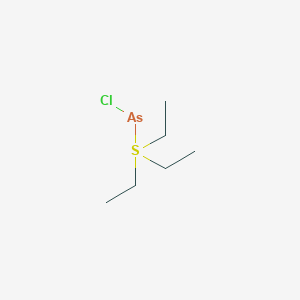 molecular formula C6H15AsClS B15446317 CID 78065201 